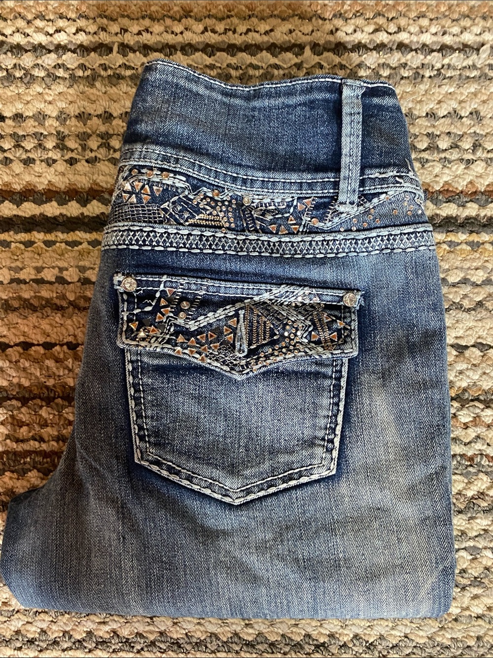 Revolt Women's Bootcut Jeans in Medium Blue - Classic Everyday Style